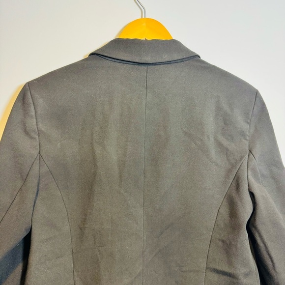 Ann Taylor Loft Classic Career Open Black Blazer women’s size 8 - Picture 7 of 7